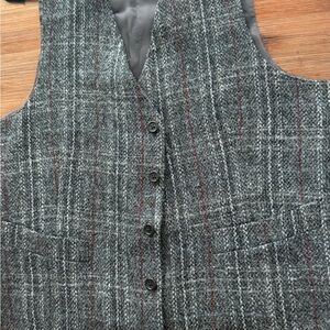 Allen Edmonds Gray Tweed Vest